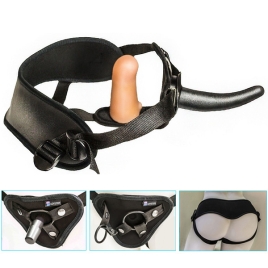 Страпон Lovetoy Woman Strap 4,5" - 2 насадки