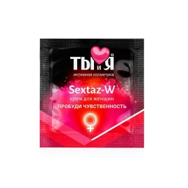 Возбуждающий крем Sextaz-W для женщин (пробник)