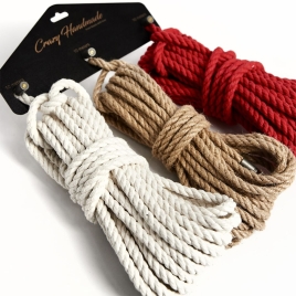 Набор веревок для шибари Crazy Handmade
