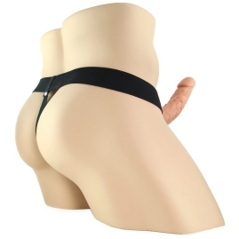 Страпон полый (фаллопротез) Pipedream 7" Hollow Strap-On