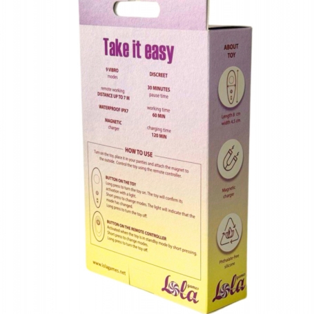 Вибратор в трусики Lola Games Joy