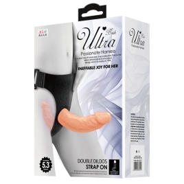 Страпон Ultra Passionate Harness - 2 насадки